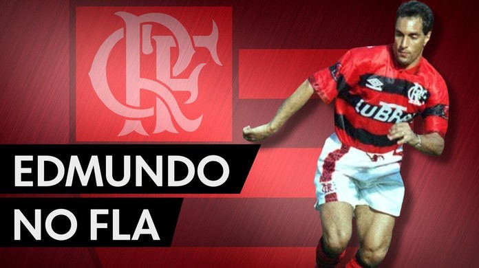 Edmundo 'amarela' em partida contra Romário e ídolo do Flamengo