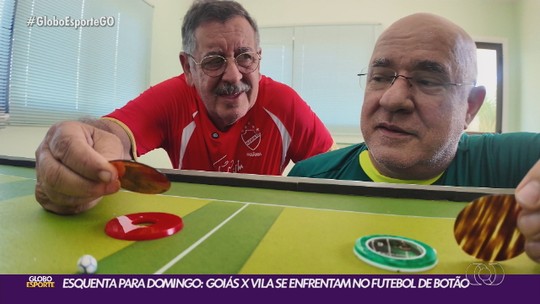 Amigos esquentam Goiás x Vila com clássico no futeboldragon casino onlinebotão - Programa: Globo Esporte GO 