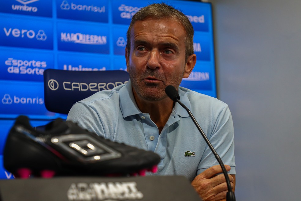 Guto Peixoto, diretor de futebol do Grêmio — Foto: ANGELO PIERETTI / GRÊMIO FBPA