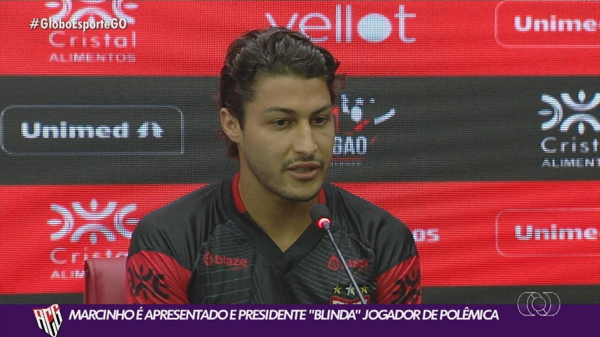 Atlético-GO apresenta os laterais Marcinho e Raí Ramos