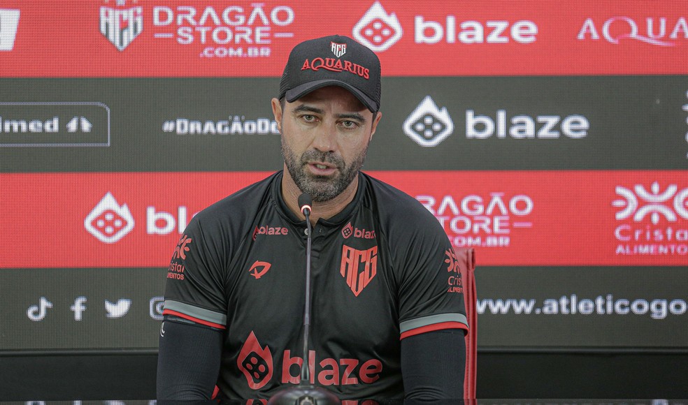 Rafael Lacerda é demitido do Atlético-GO — Foto: Bruno Corsino/ACG