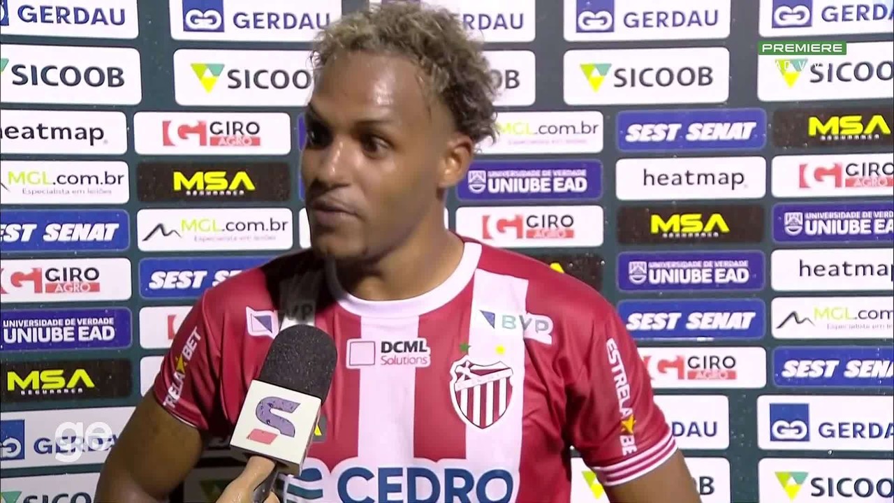 'Tivemos até oportunidade de virar o jogo', lamenta Neto, do Villa Nova, sobre a derrota