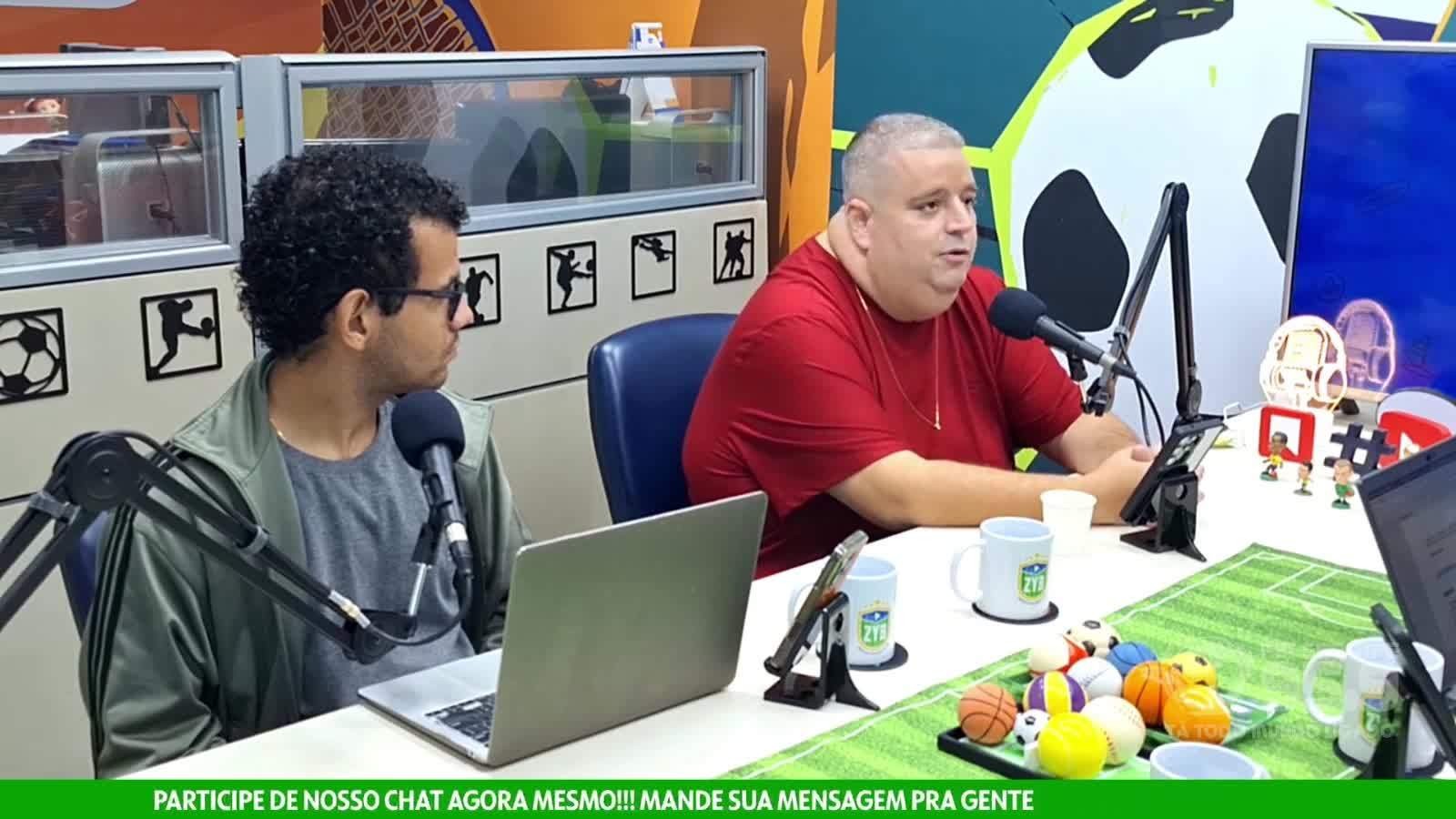 Veja os melhores momentos do ZYB com Jorge Jr, gerente de futebol do Sergipe