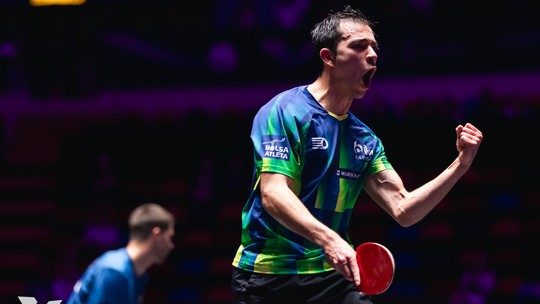 Hugo Calderano vira 2º do mundo e celebra melhor ranking da carreira: "Mais um 'check' da lista" - Foto: (Divulgação/WTT)