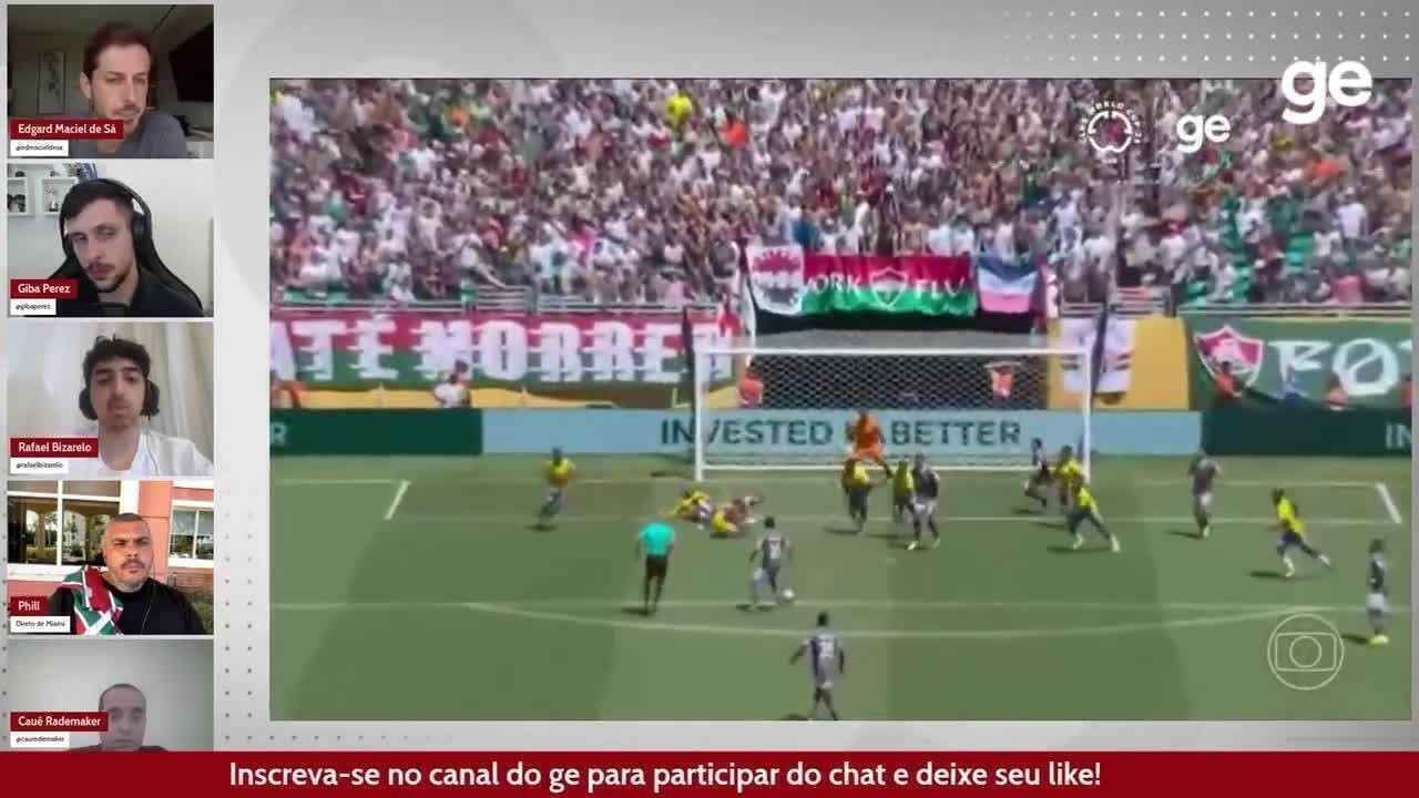 Italiano ex-Fluminense Mirko Di Pierro apoia equipe em duelo contra a Inter de Milão na Copa do Mundo de Clubes