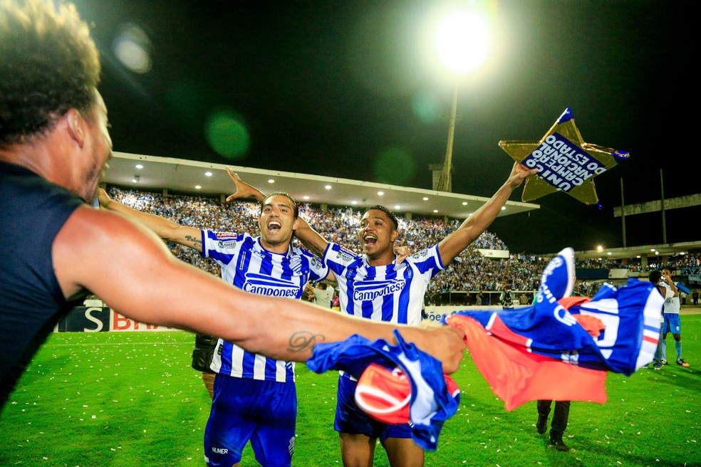 CSA conquistou a Série C de 2017 — Foto: Ailton Cruz/Gazeta de Alagoas