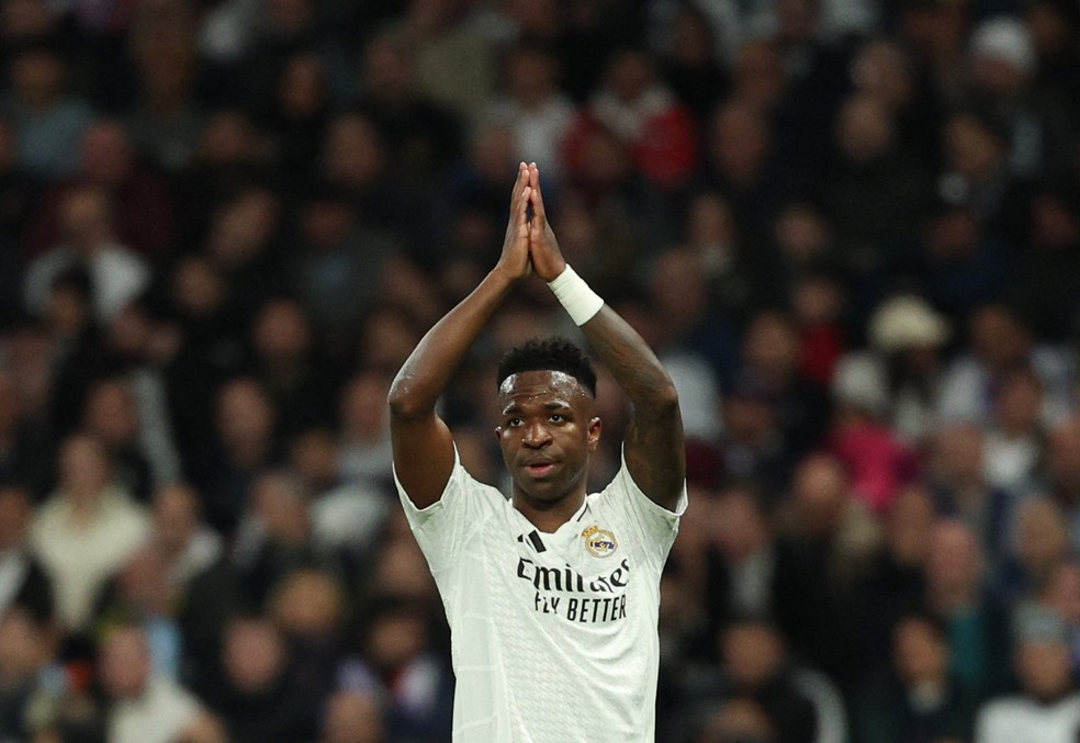 Vinicius Junior soma 16 gols pelo Real Madrid nesta temporada &mdash; Foto: Reuters