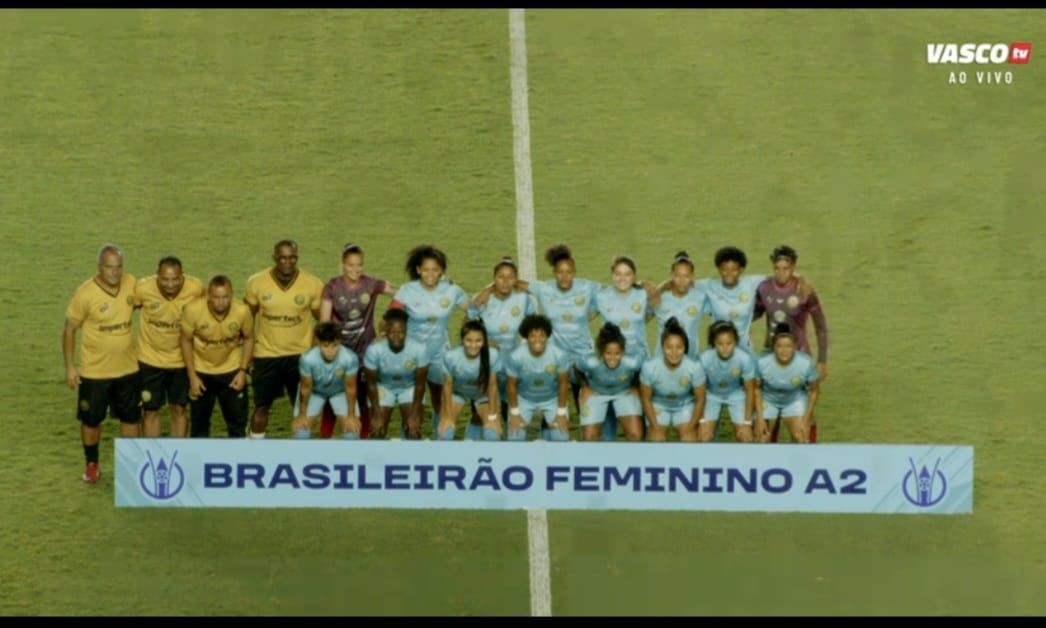 Itacoatiara é goleado pelo Vasco fora de casa pela Série A2 do Brasileiro feminino