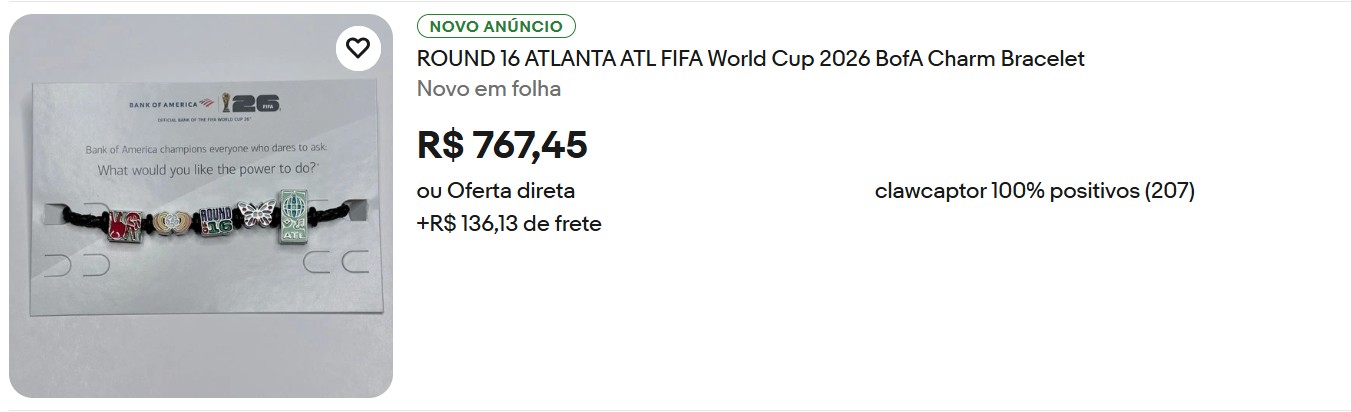 Pulseiras da Copa do Mundo: brinde vira febre nas Fan Fests dos