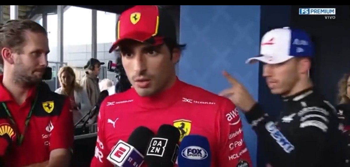 GP de Gran Bretaña: Sainz y Gasly intercambian barbas tras la carrera |  Fórmula 1