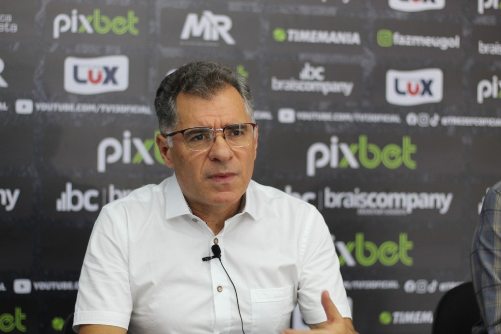 Artur Bolinha, atual presidente do Treze — Foto: Cassiano Cavalcanti / Treze