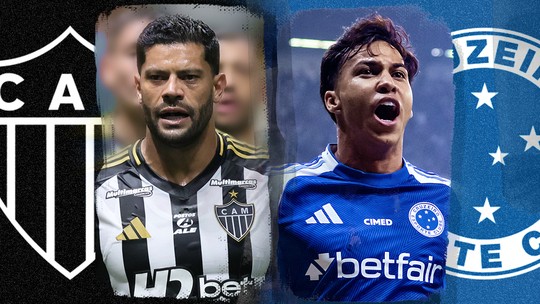 Atlético-MG x Cruzeiro: clássico tem Hulk e Kaio Jorge em busca de  retomada por gols no Brasileiro - Foto: (infoesporte)