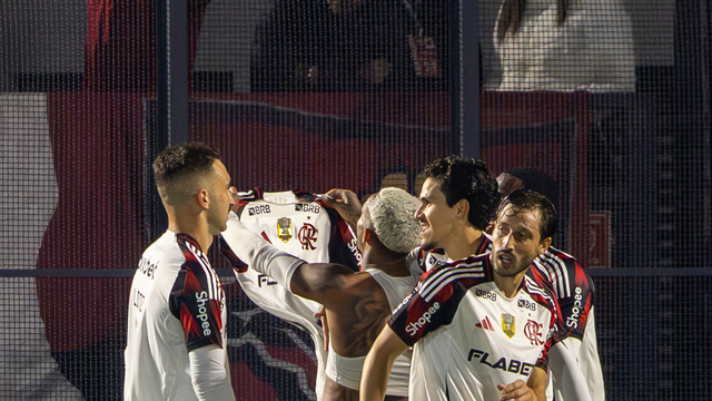 Wesley em Bragantino x Flamengo