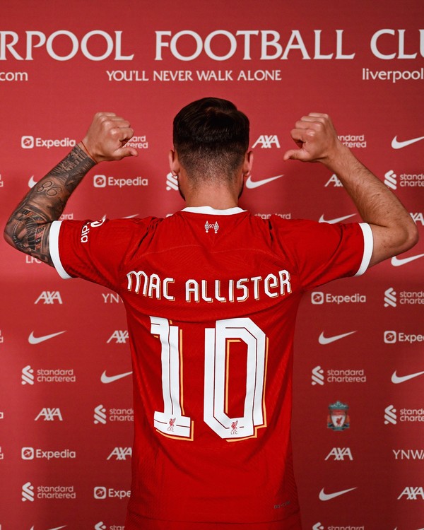リバプール シャツ MAC ALLISTER 10番 リバプール シャツ MAC ALLISTER 10番 Nike Liverpool Home Mac