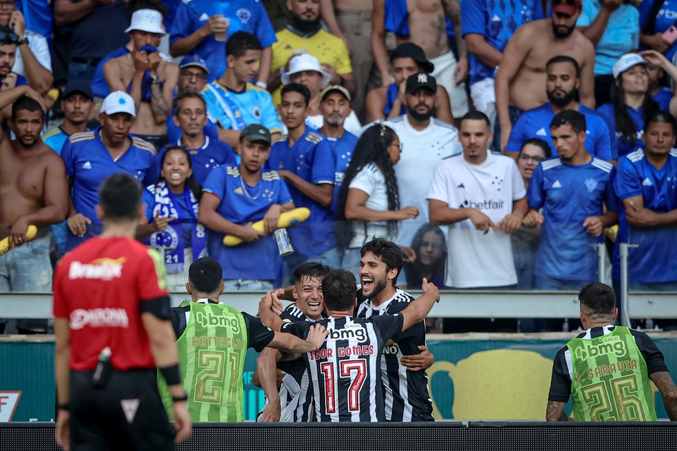 Atlético-MG vence Cruzeiro e conquista o penta do Mineiro — Foto: Pedro Souza / Atlético-MG