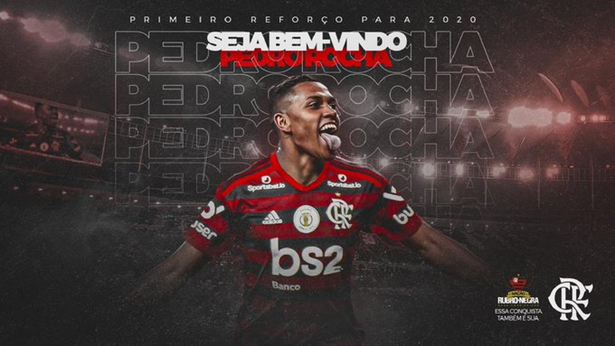 Flamengo anuncia contratação de Pedro Rocha como primeiro reforço para 2020, flamengo