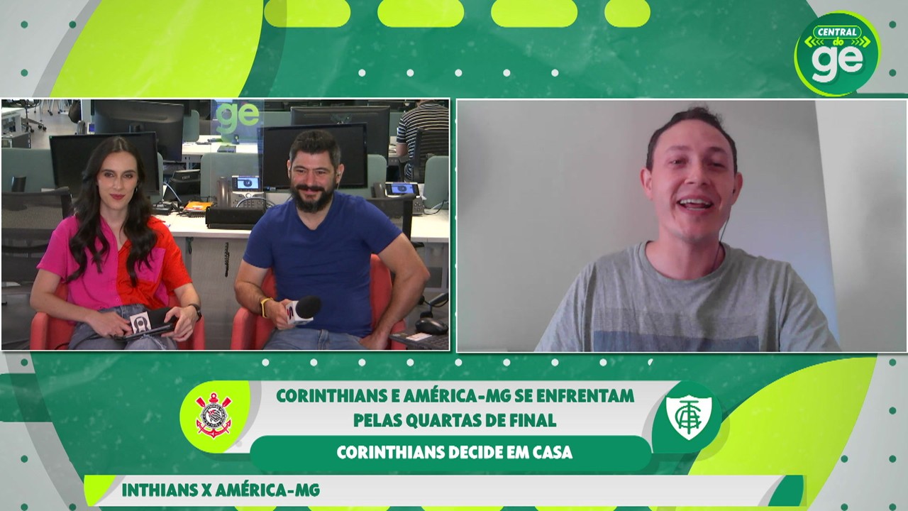 Gabriel Duarte projeta como o América-MG estará para enfrentar o Corinthians na Copa do Brasil