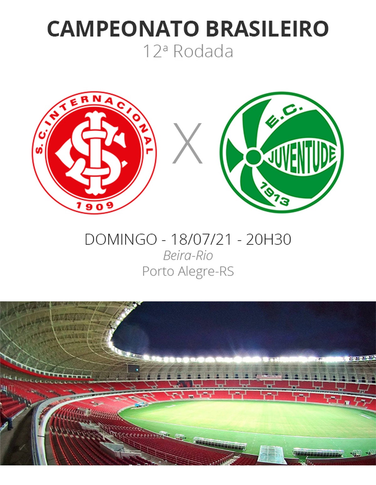 Juventude x Inter: ingressos e Ponto de Encontro em Caxias