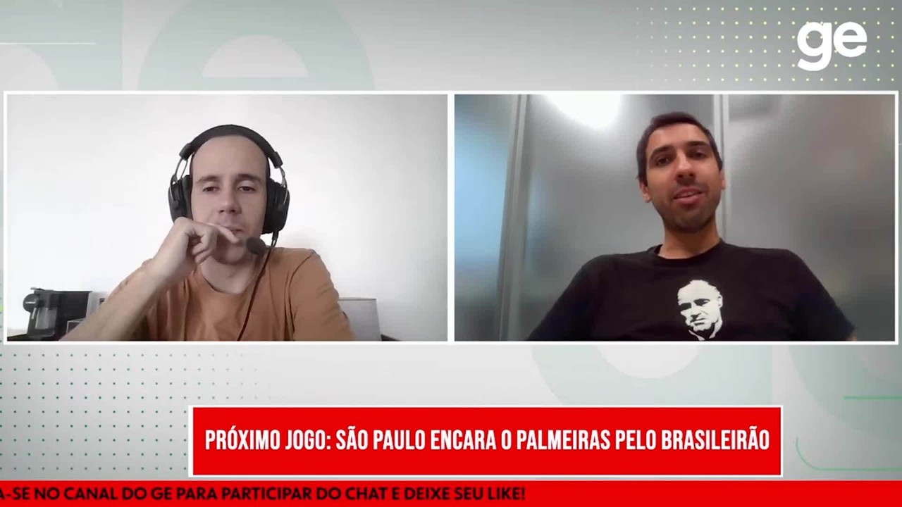 Titular ou reserva? GE São Paulo discute estratégia para clássico contra o Palmeiras