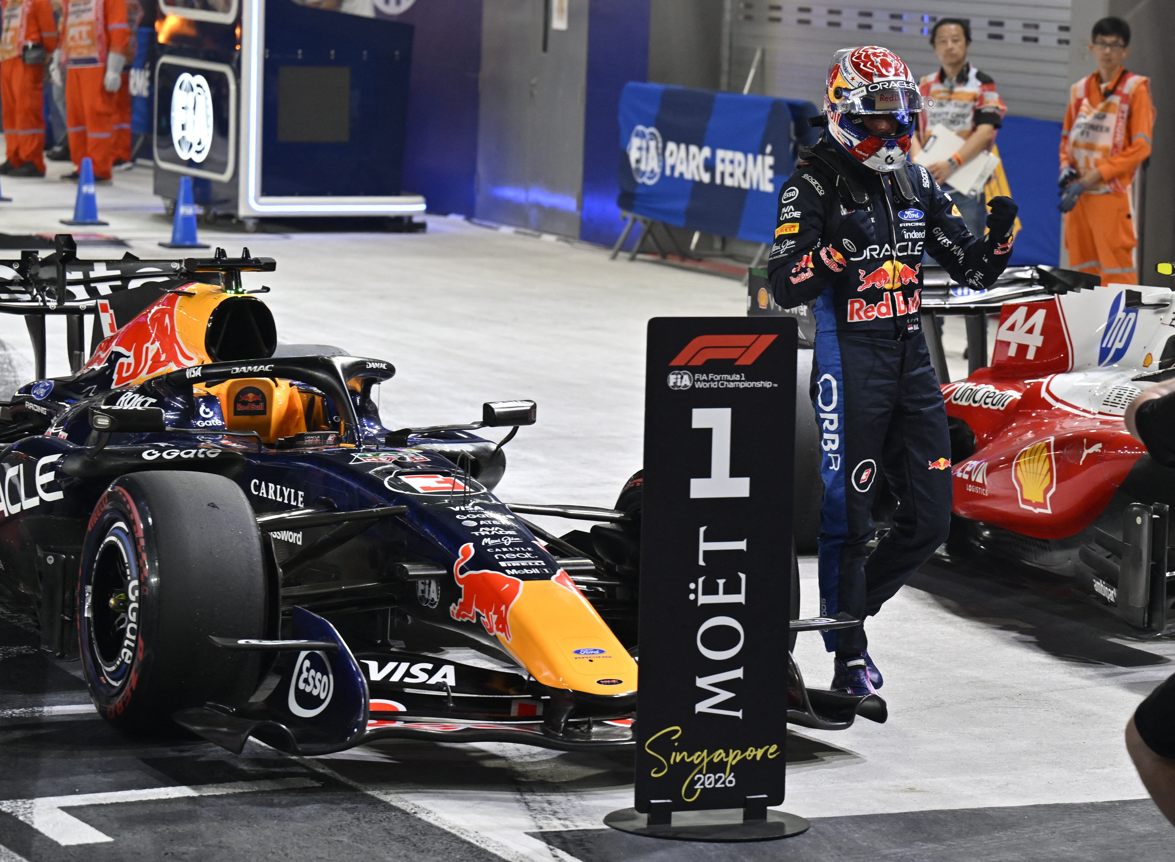 GP de Singapura: Verstappen faz a 50ª pole na F1