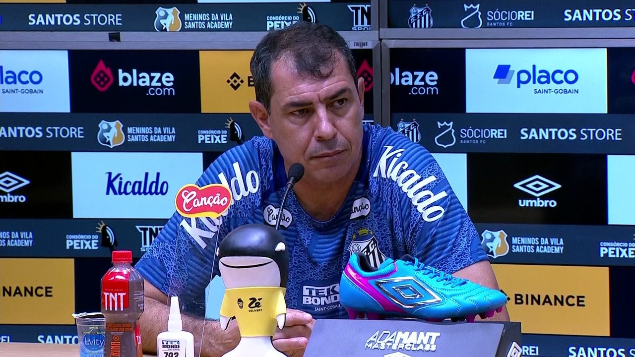 Veja a coletiva100 rodadas gratis solverdeFábio Carille após Santos 1 x 1 Sport