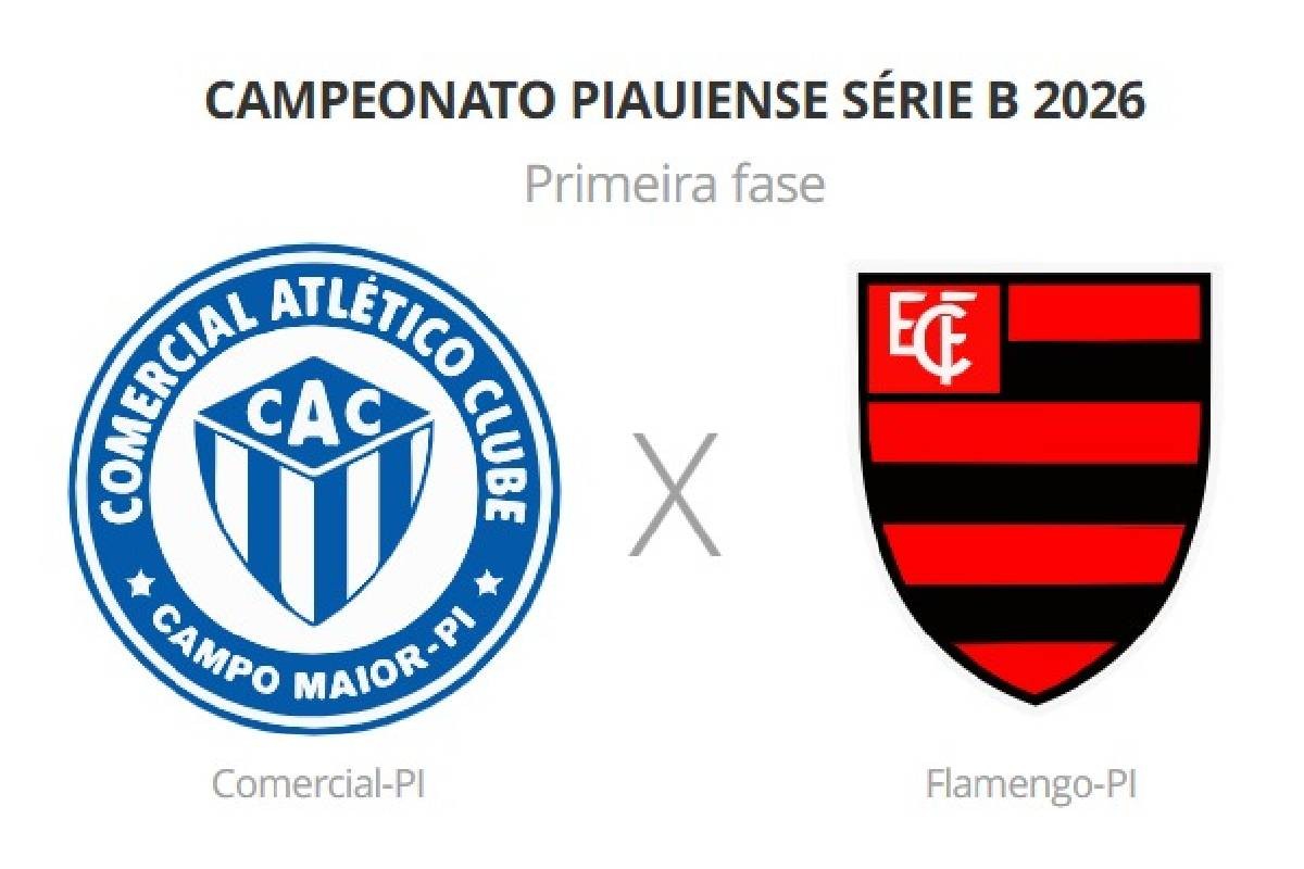 Comercial-PI x Flamengo-PI: veja prováveis escalações, horário e arbitragem