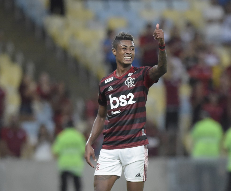 Bruno Henrique Flamengo x Cruzeiro Brasileirão 2019 Maracanã — Foto: André Durão/GloboEsporte.com