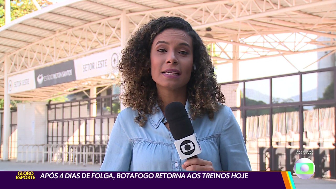 Após 4 dias de folga, Botafogo retorna aos treinos hoje