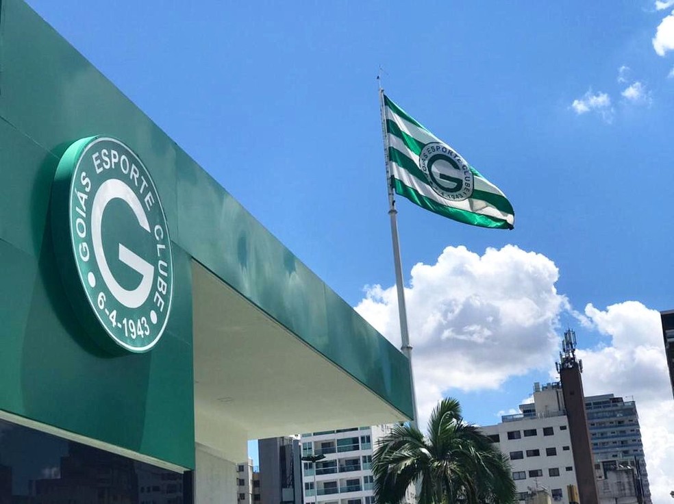 Serrinha, sede do Goiás: clube aprovou novo estatuto e pode virar SAF — Foto: Divulgação/Goiás