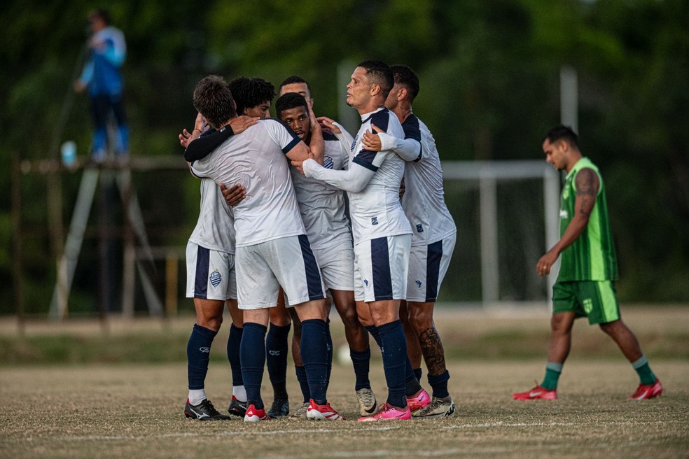 CSA vence jogo-treino contra o Lagarto — Foto: Allan Max/Ascom CSA