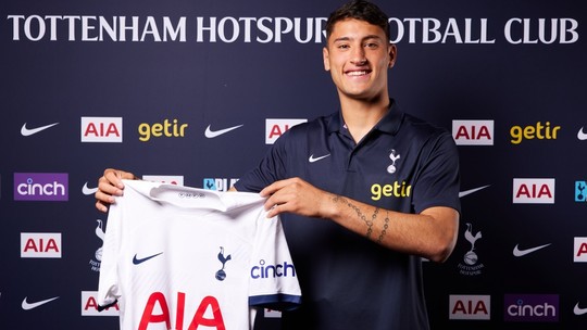 Tottenham anuncia contrataçõeskto aposta esportivazagueiro holandês e joia argentina