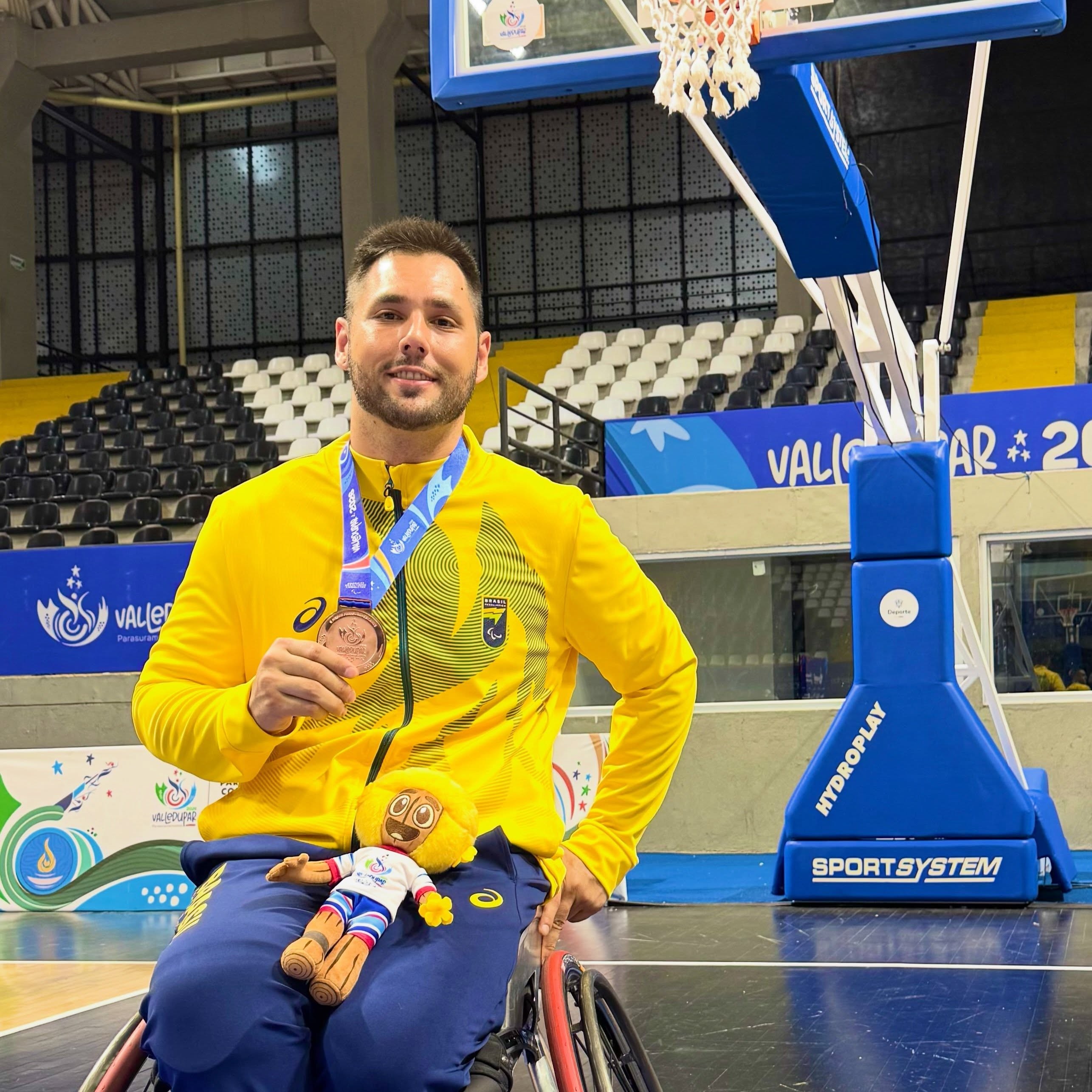 Conheça Dario Schulz, único catarinense no Mundial de Basquete em Cadeira de Rodas