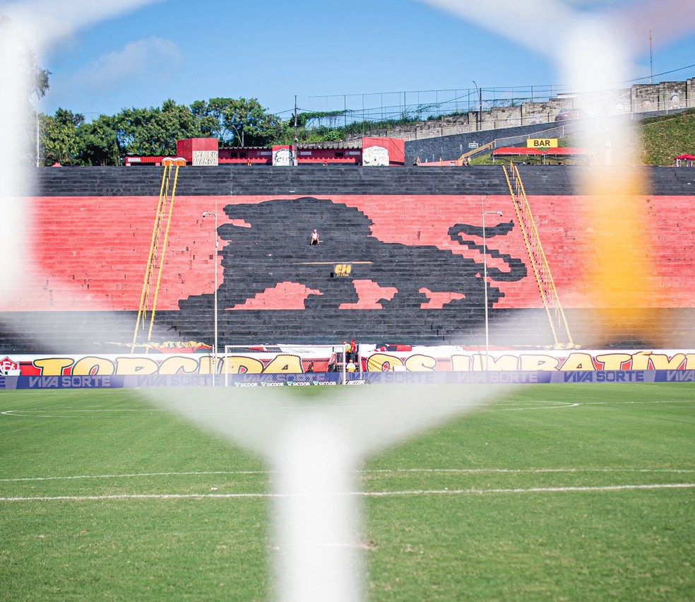 Estádio Barradão, palco de Vitória x Sport — Foto: Victor Ferreira | EC Vitória
