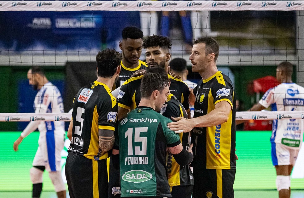 Praia Clube, Campinas, Superliga Masculina — Foto: Bruno Cunha