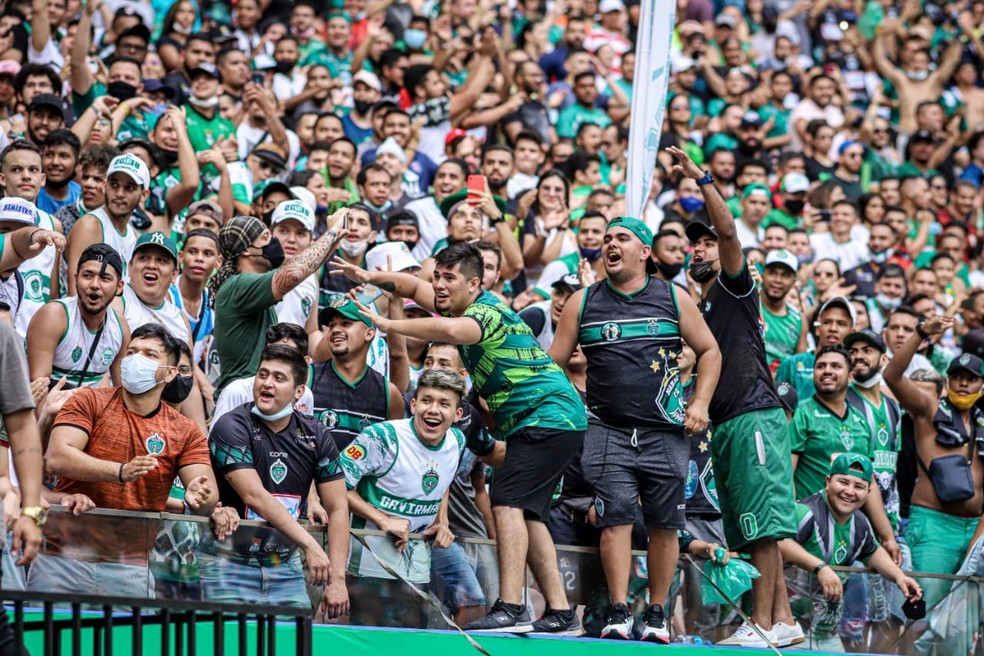 Manaus poder&aacute; se garantir na S&eacute;rie C diante de sua torcida  &mdash; Foto: Jo&atilde;o Normando/FAF