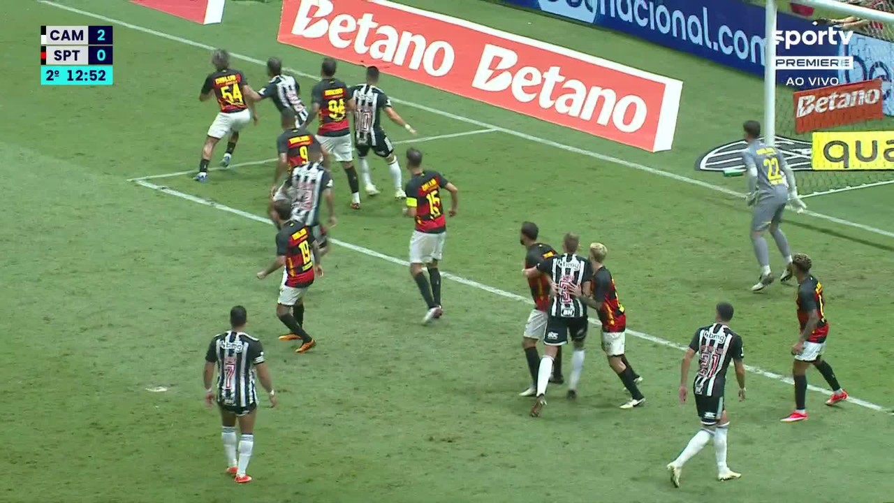 Todos os gols de Atlético-MG x Sport