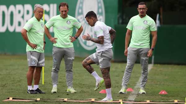 Dudu inicia tratamento no campo e Palmeiras treina para enfrentar Ituano