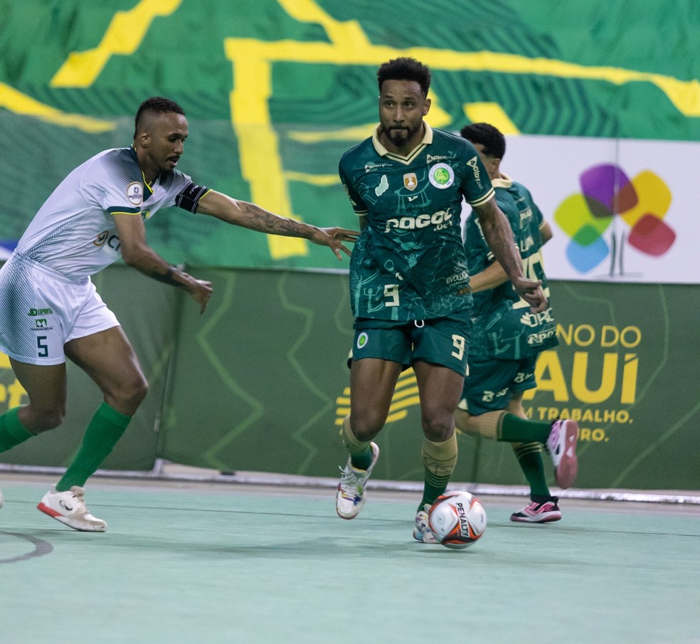 Atlético-PI x Sorriso-MT, Campeonato Brasileiro de Futsal 2026 — Foto: Lucas Batista/Atlético-PI