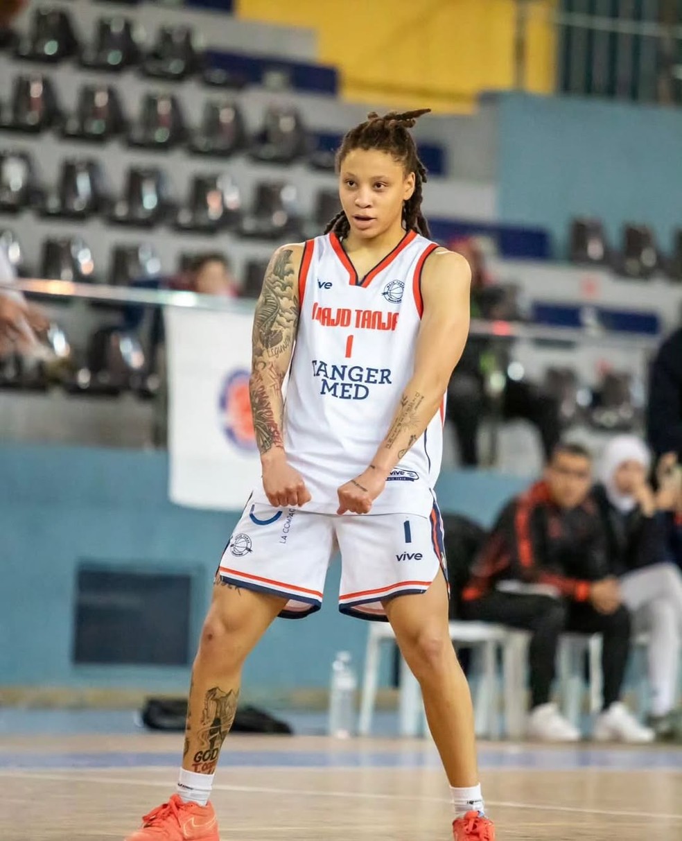 Jailin Cherry é o novo reforço do Sampaio Basquete para a temporada 2026 — Foto: Divulgação/arquivo pessoal