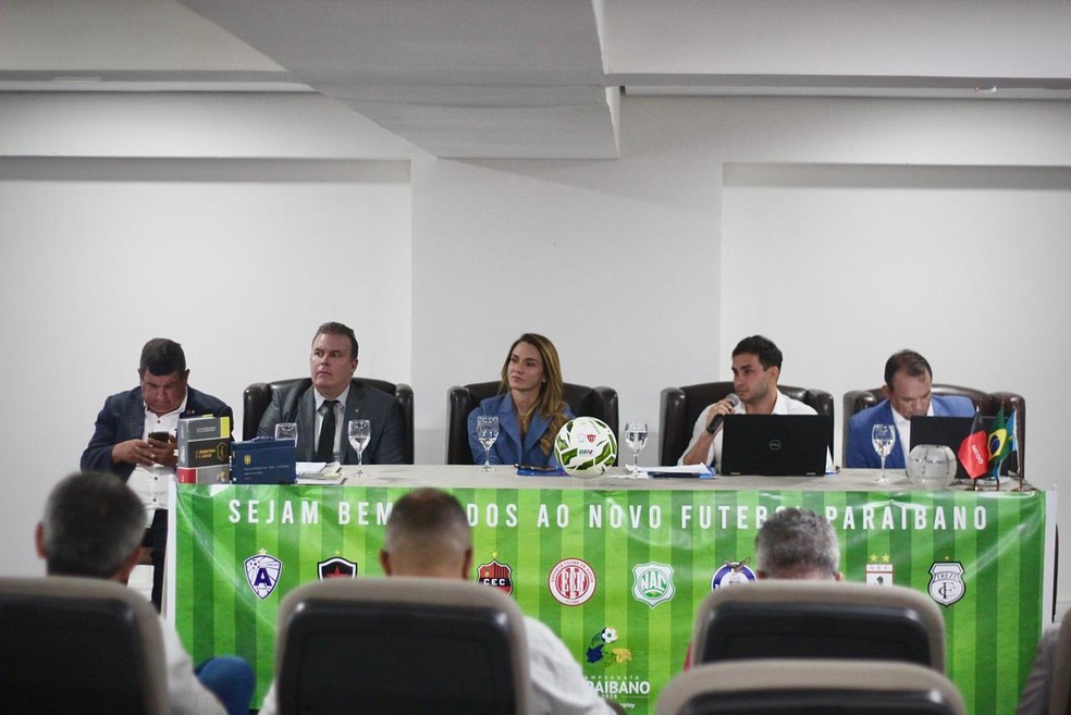 Congresso tcnico do Campeonato Paraibano 2026 aconteceu nesta segunda-feira (24)  Foto: Paulo Ricardo/FPF-PB