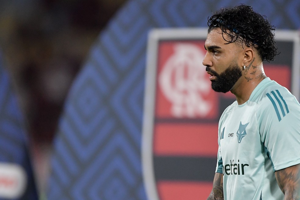 Gabigol; Flamengo x Cruzeiro — Foto: Thiago Ribeiro/AGIF