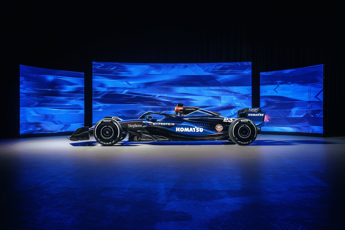 Williams revela carro da temporada 2024 da F1; veja fotos, fórmula 1