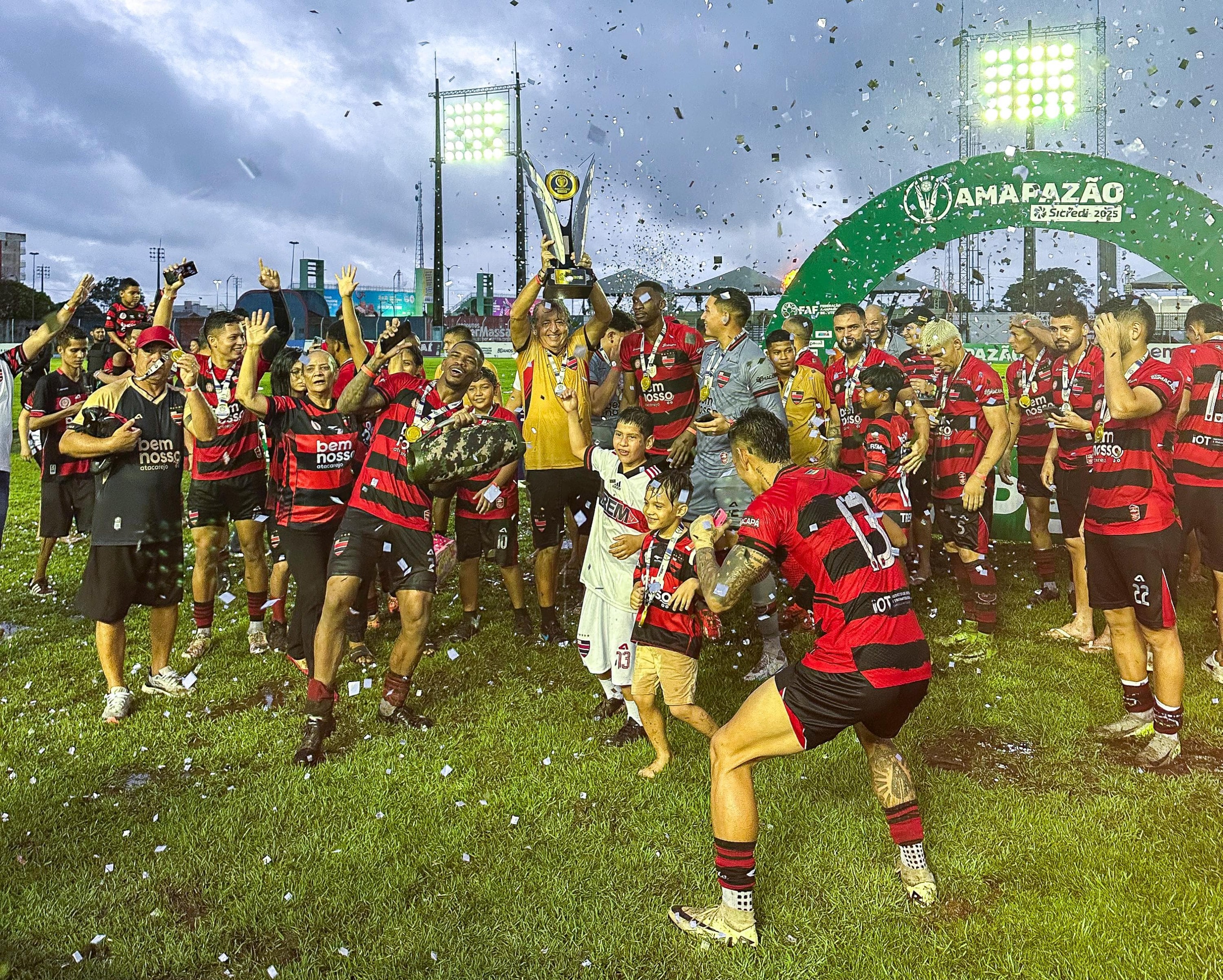 Trem conquista o penta do Amapazão