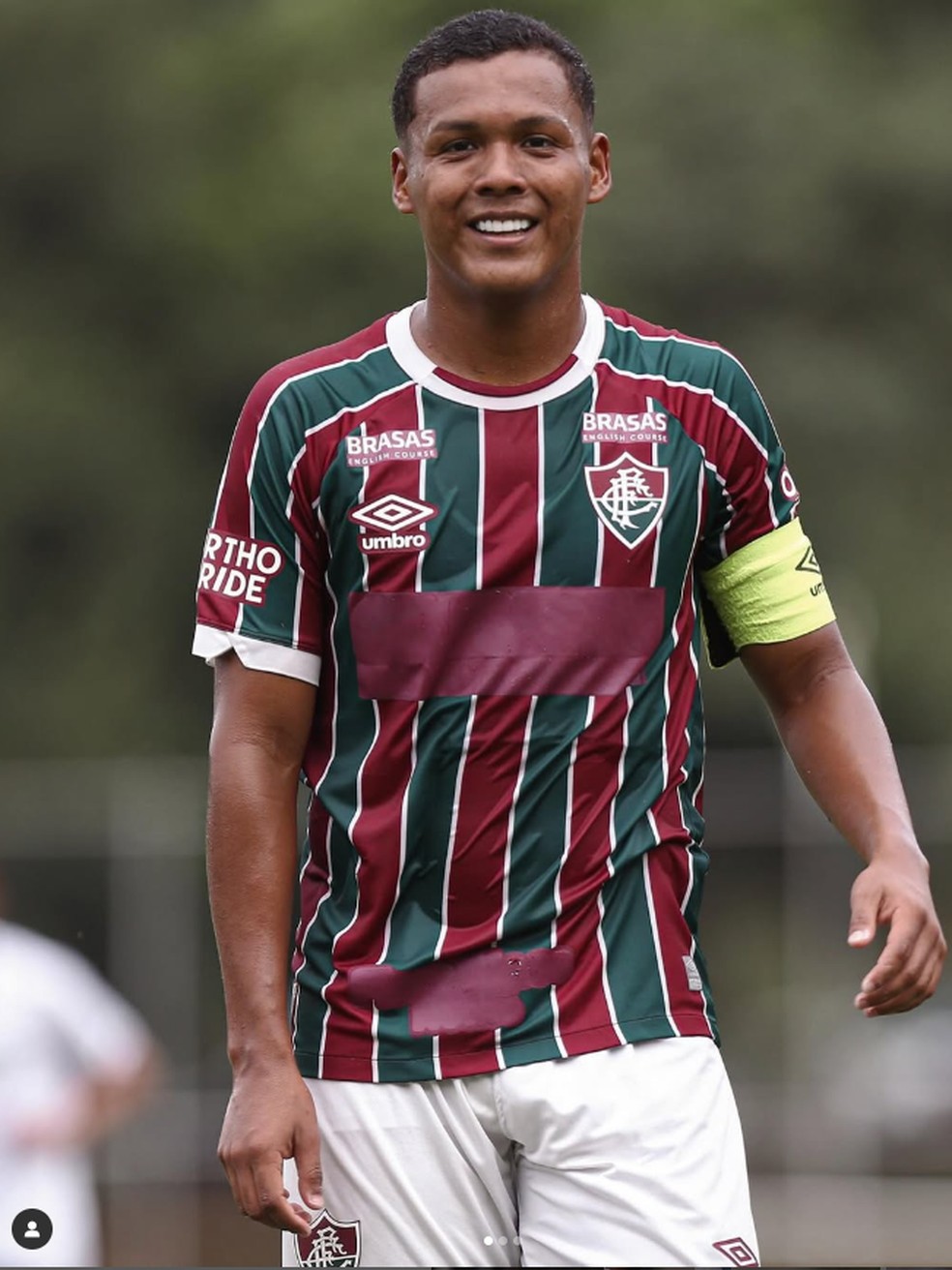 Essa será a primeira que o lateral-esquerdo amazonense vai atuar na sua terra natal. — Foto: Arquivo Pessoal