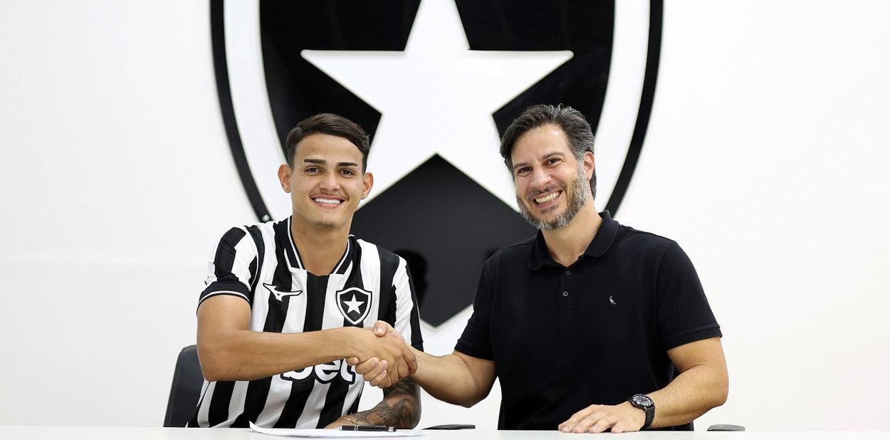 Botafogo renova com Lucas Emanuel por 755 mi