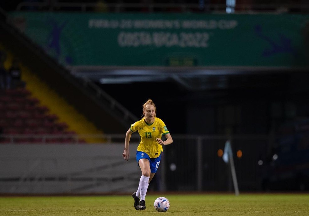 Pati Maldaner tem passagens pelas categorias de base da seleção brasileira — Foto: Divulgação