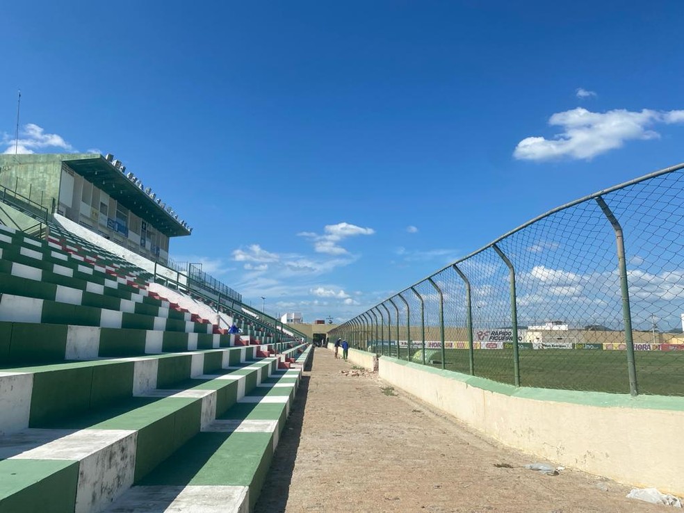 Sousa jogará sem torcida contra o Serra Branca — Foto: Expedito Madruga / ge