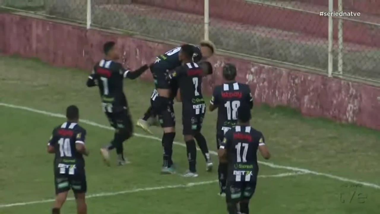 O gol de Real Noroeste 0 x 1 Athletic Club, pela Série D do Brasileirão 2023