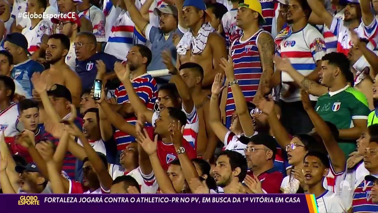 Fortaleza jogará contra o Athletico-PR no PV em busca da 1ª vitória em casa