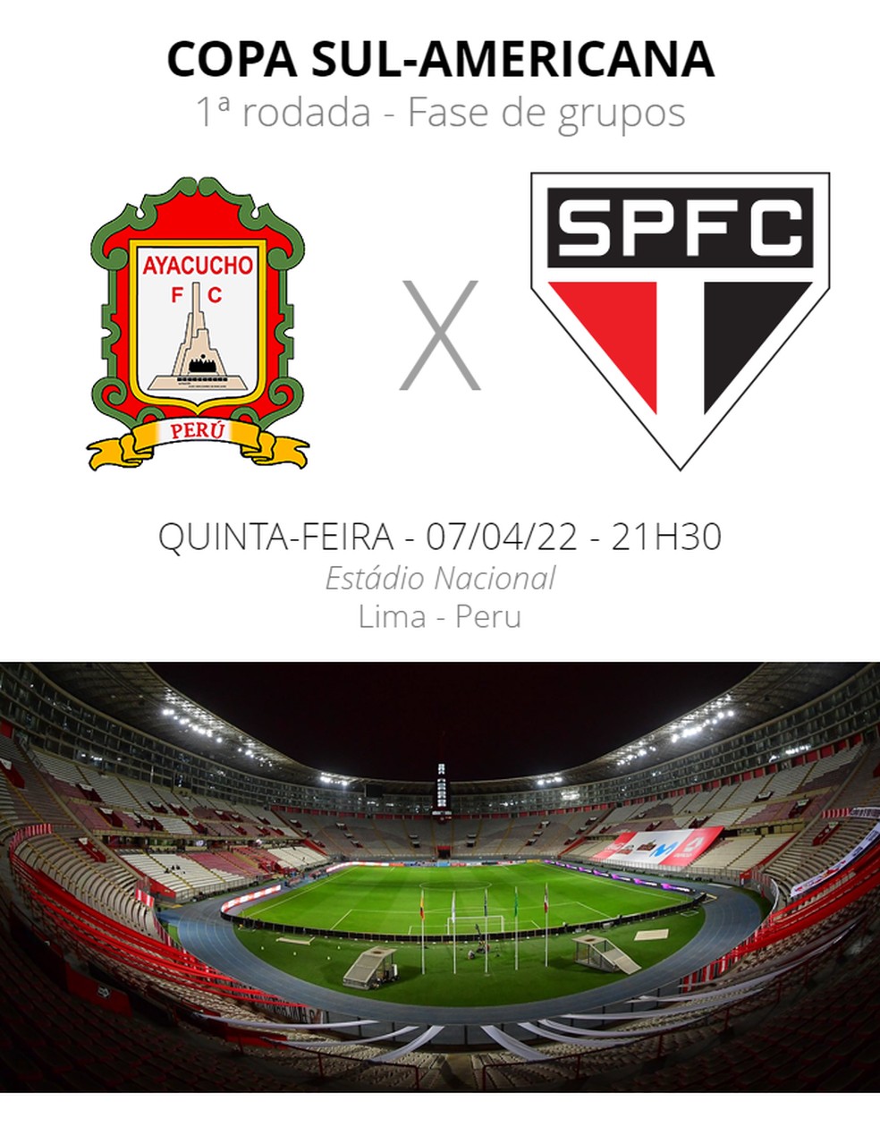 Saiba onde assistir ao jogo entre São Paulo e Ceará pela Copa Sul